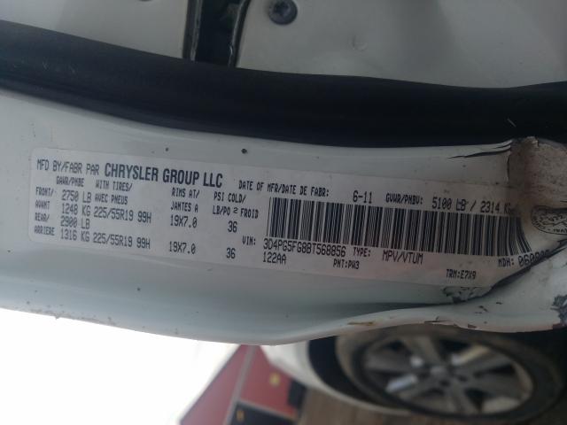 Photo 9 VIN: 3D4PG5FG8BT568856 - DODGE JOURNEY SX 