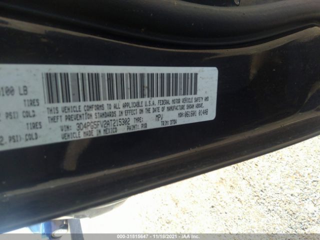 Photo 8 VIN: 3D4PG5FV2AT215302 - DODGE JOURNEY 