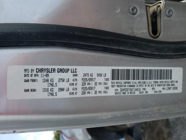 Photo 9 VIN: 3D4PG5FV5AT144516 - DODGE JOURNEY SX 