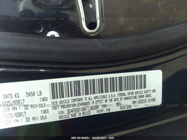 Photo 8 VIN: 3D4PG5FV8AT136684 - DODGE JOURNEY 