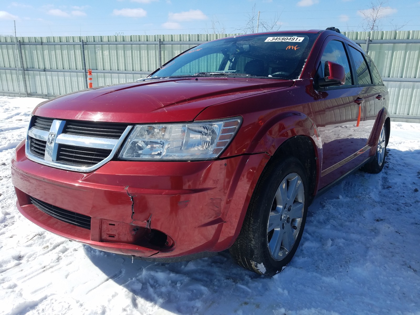 Photo 1 VIN: 3D4PG5FV9AT192178 - DODGE JOURNEY SX 