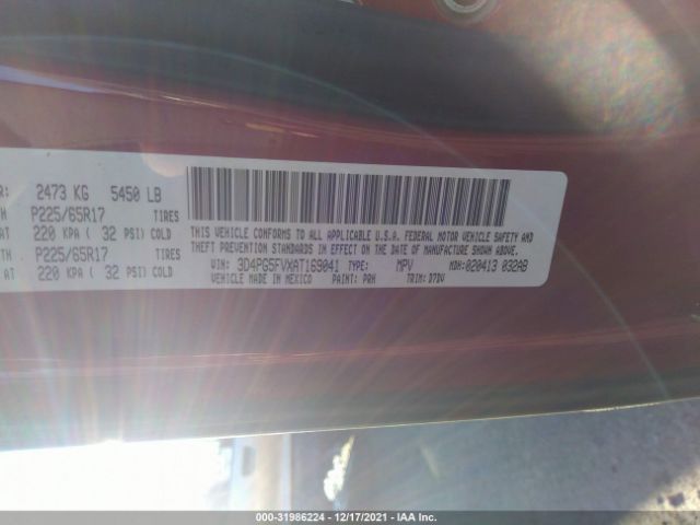 Photo 8 VIN: 3D4PG5FVXAT169041 - DODGE JOURNEY 