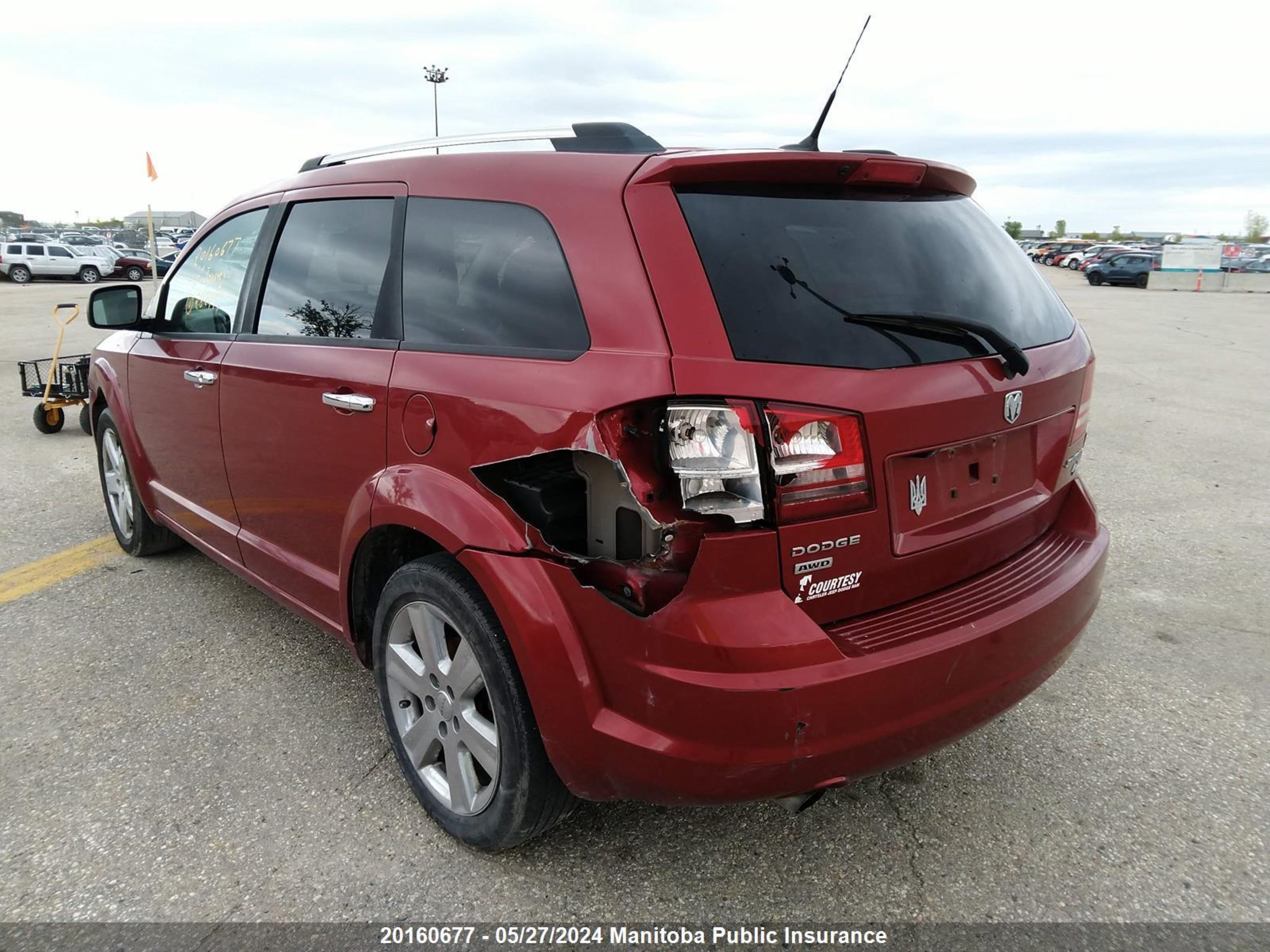 Photo 2 VIN: 3D4PH6FV0AT282497 - DODGE JOURNEY 