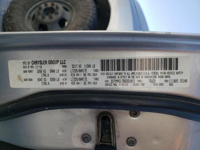 Photo 9 VIN: 3D73M4CL7BG551013 - DODGE RAM 3500 