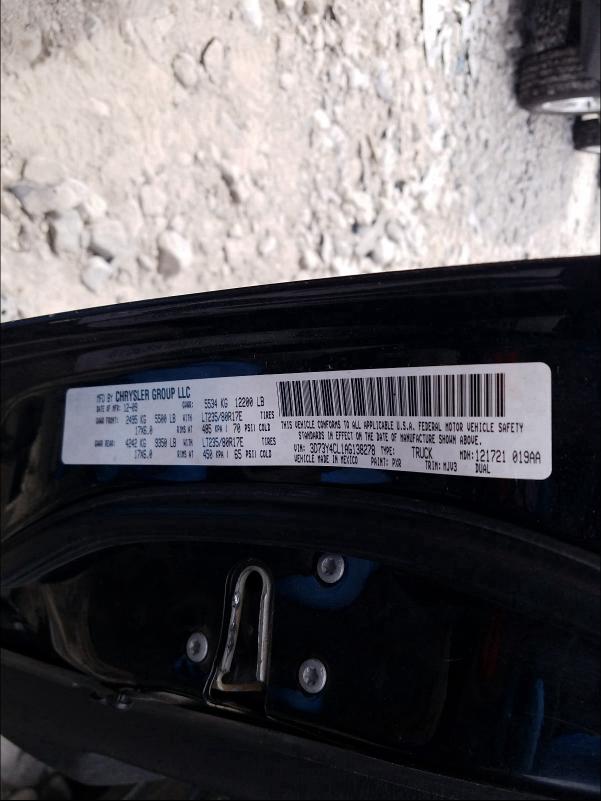 Photo 9 VIN: 3D73Y4CL1AG138278 - DODGE RAM 3500 