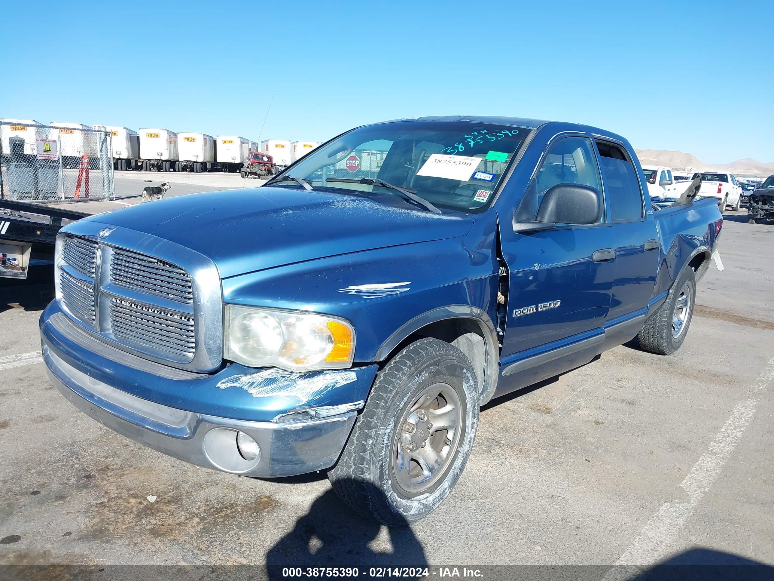 Photo 1 VIN: 3D7HA18N22G154414 - DODGE RAM 