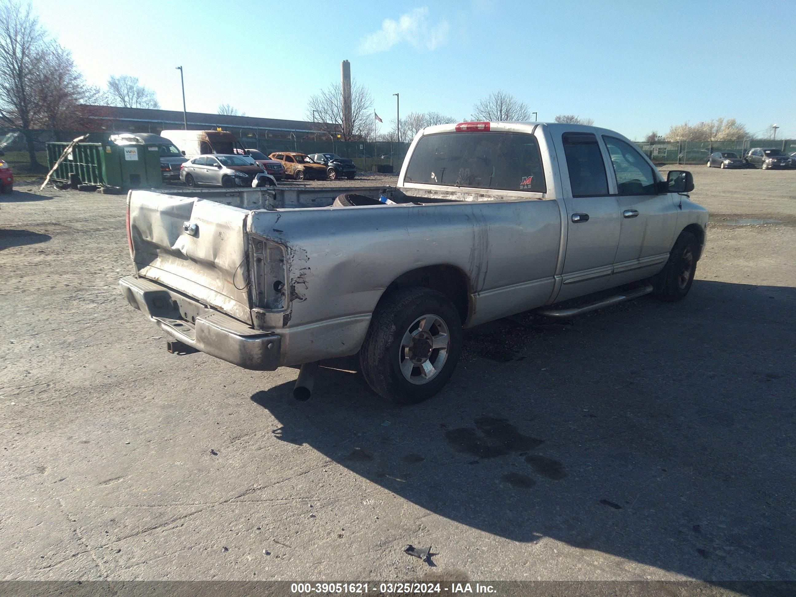 Photo 3 VIN: 3D7KA28C84G235625 - DODGE RAM 