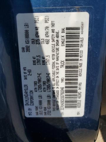 Photo 11 VIN: 3D7KA28D23G792246 - DODGE RAM 2500 S 