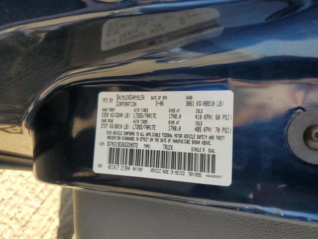 Photo 11 VIN: 3D7KS19D26G220572 - DODGE RAM 1500 