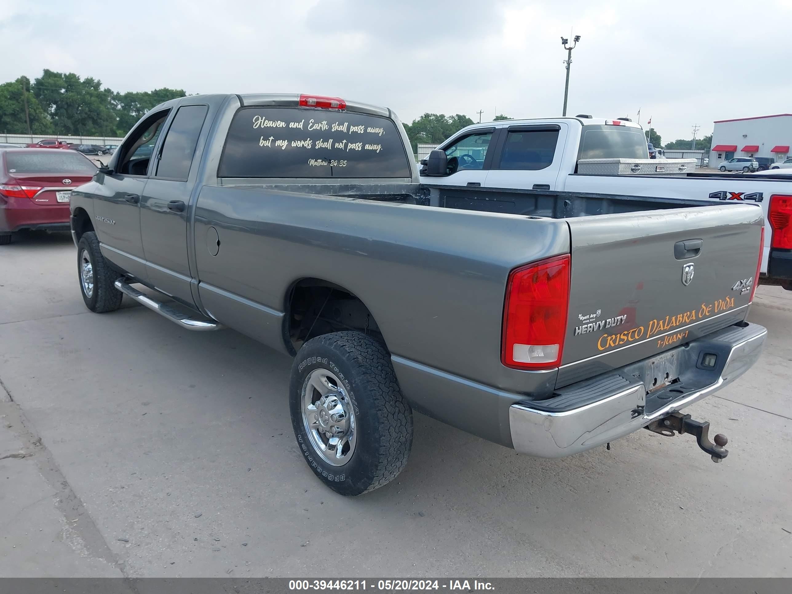 Photo 2 VIN: 3D7KS28D95G768302 - DODGE RAM 