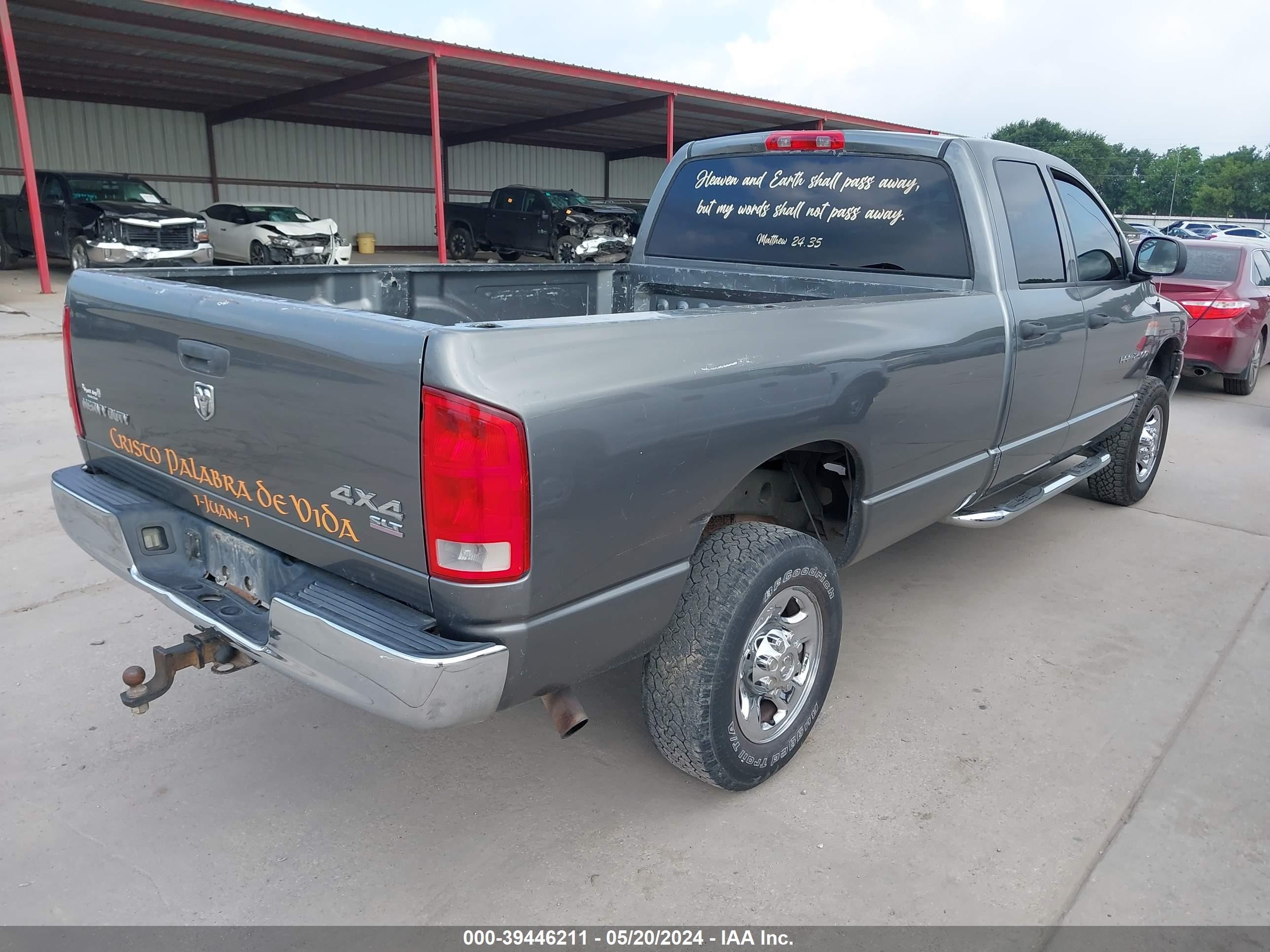 Photo 3 VIN: 3D7KS28D95G768302 - DODGE RAM 