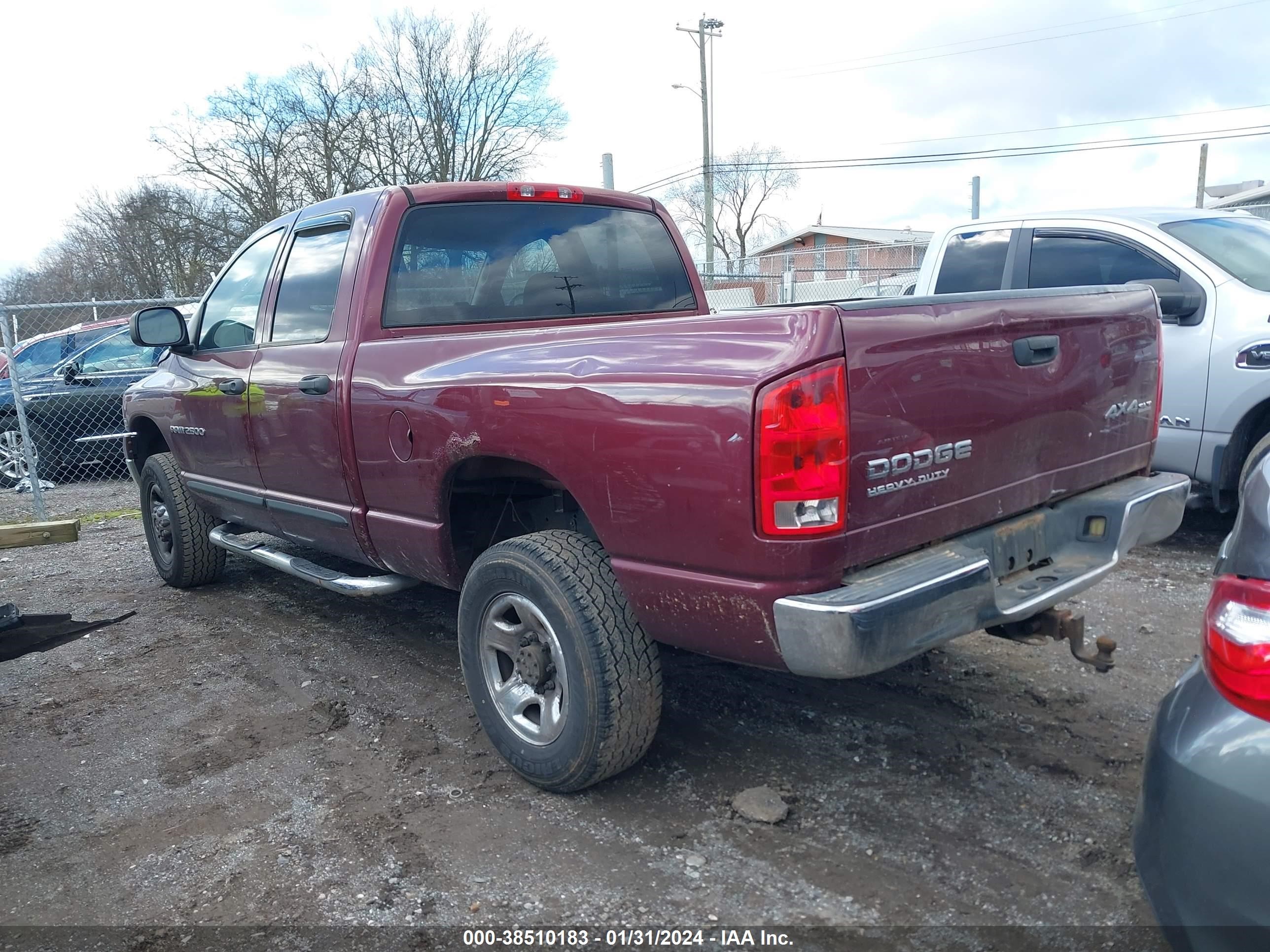 Photo 2 VIN: 3D7KU28DX3G750155 - DODGE RAM 