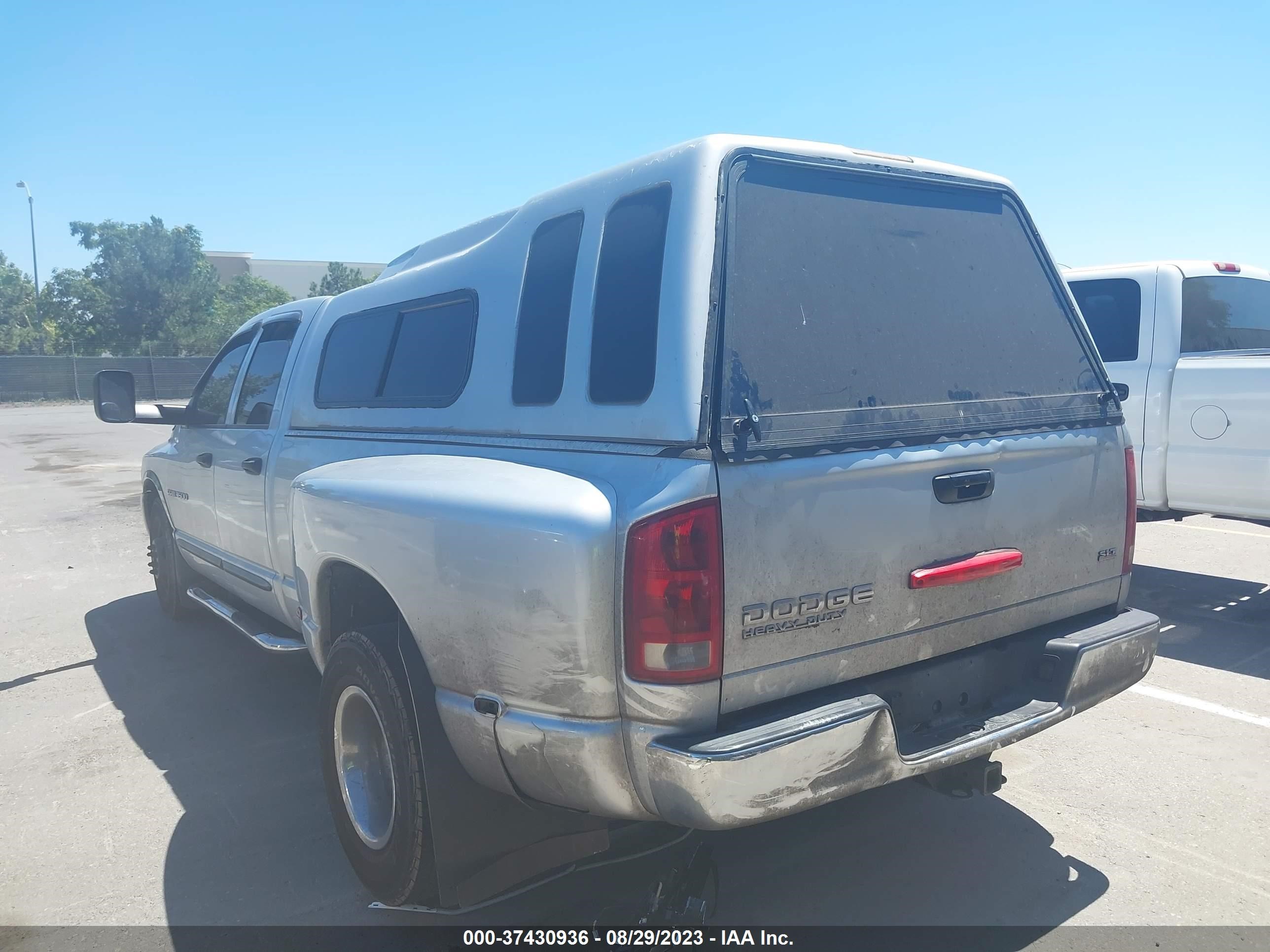 Photo 3 VIN: 3D7MA48CX4G169521 - DODGE RAM 