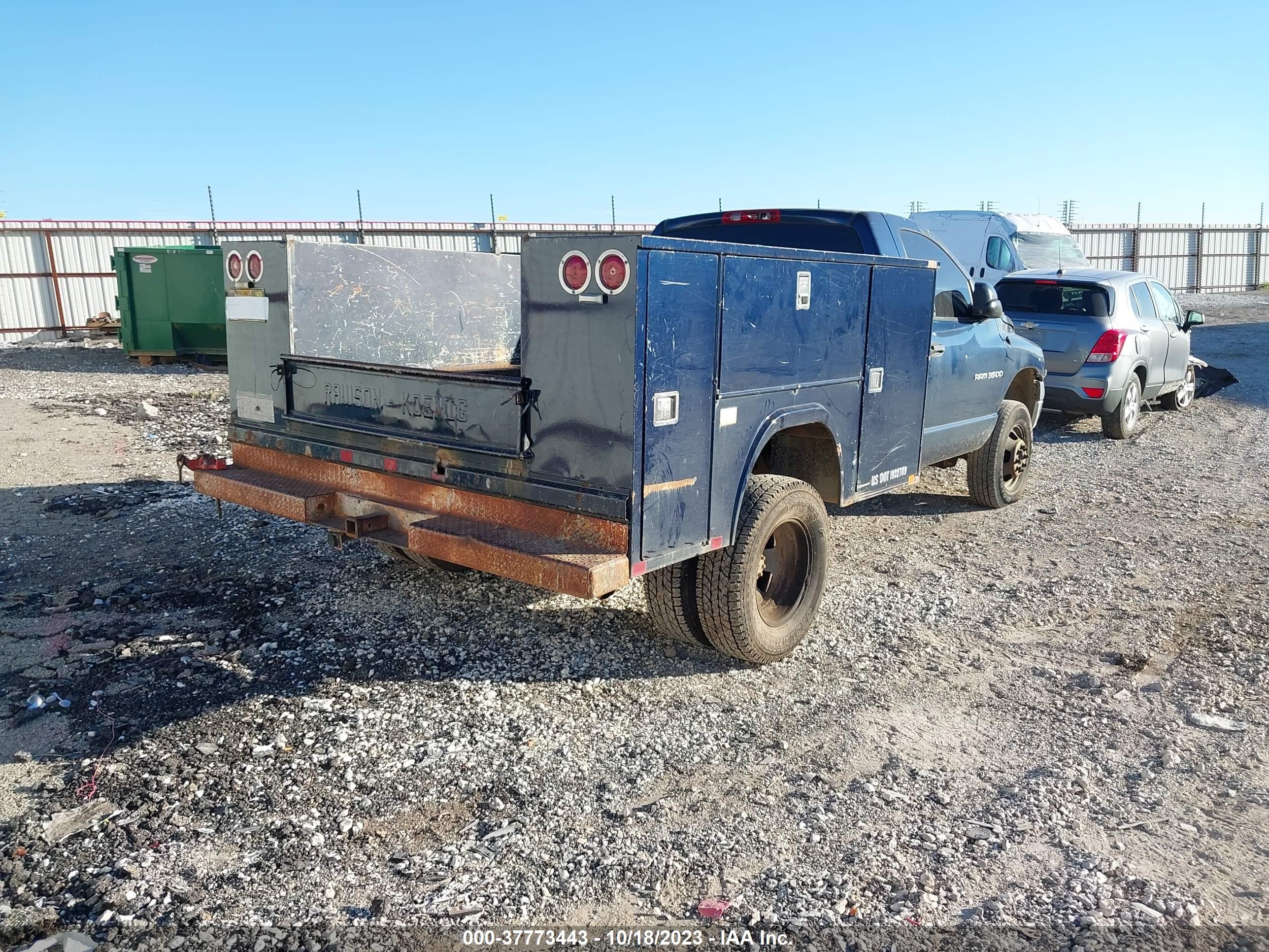 Photo 3 VIN: 3D7MU46D94G158934 - DODGE RAM 