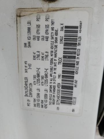 Photo 12 VIN: 3D7MU48C03G814554 - DODGE RAM 3500 S 