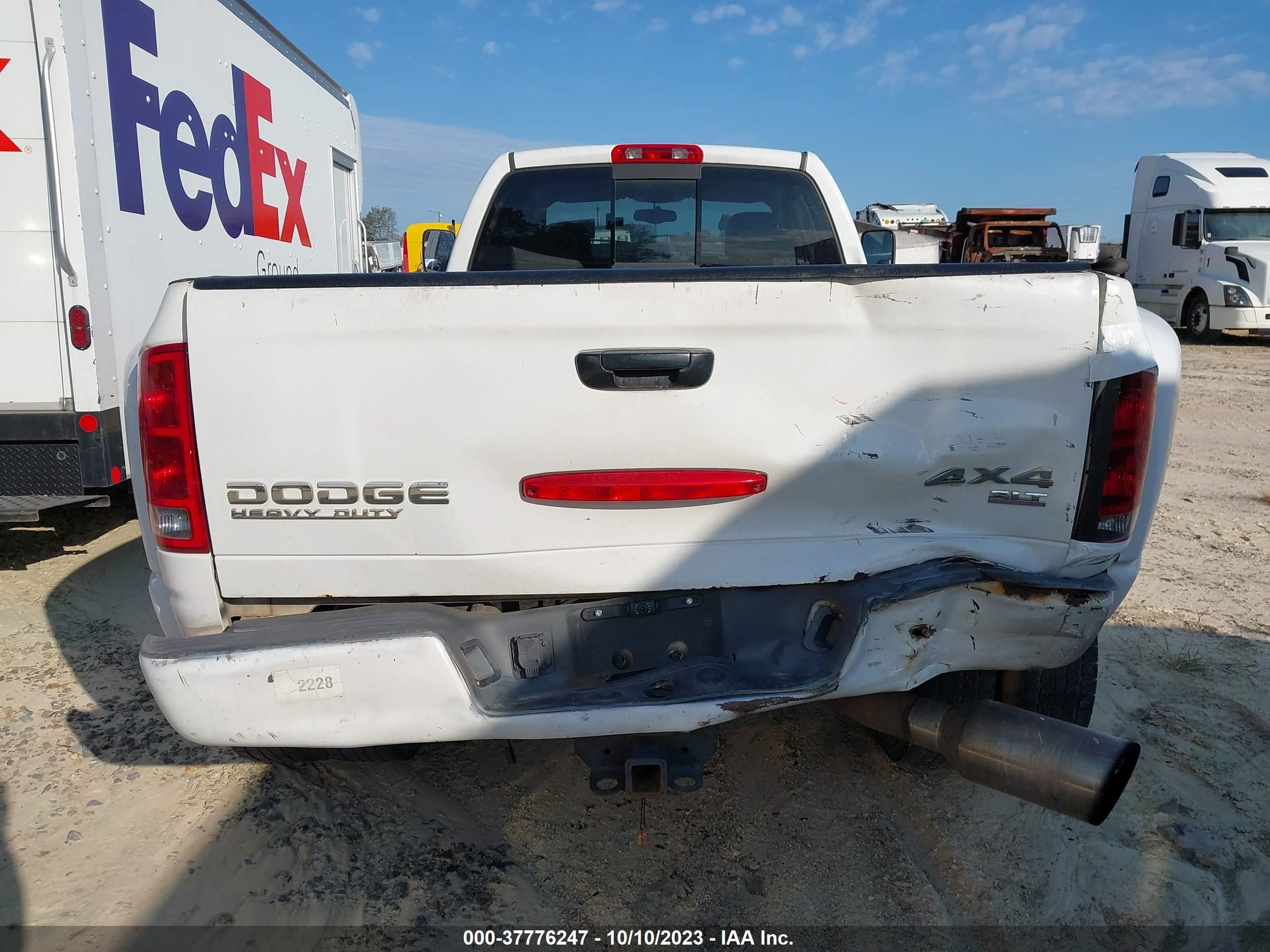 Photo 7 VIN: 3D7MU48CX4G266662 - DODGE RAM 