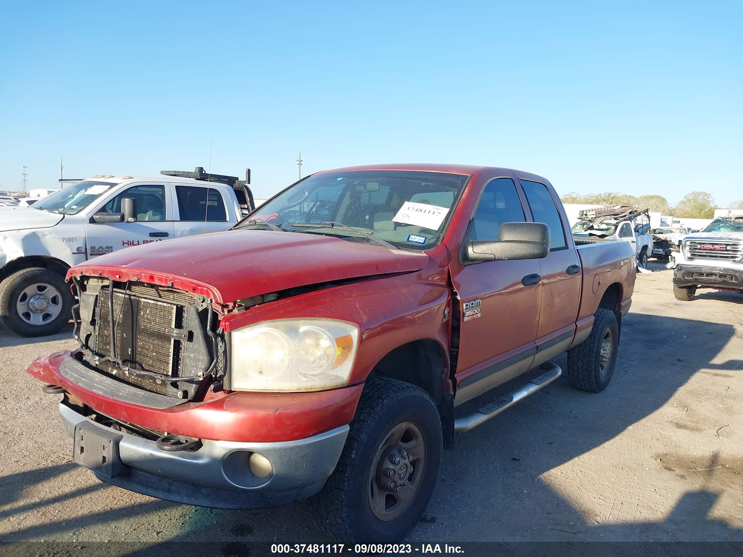 Photo 1 VIN: 3D7MX38A77G789514 - DODGE RAM 