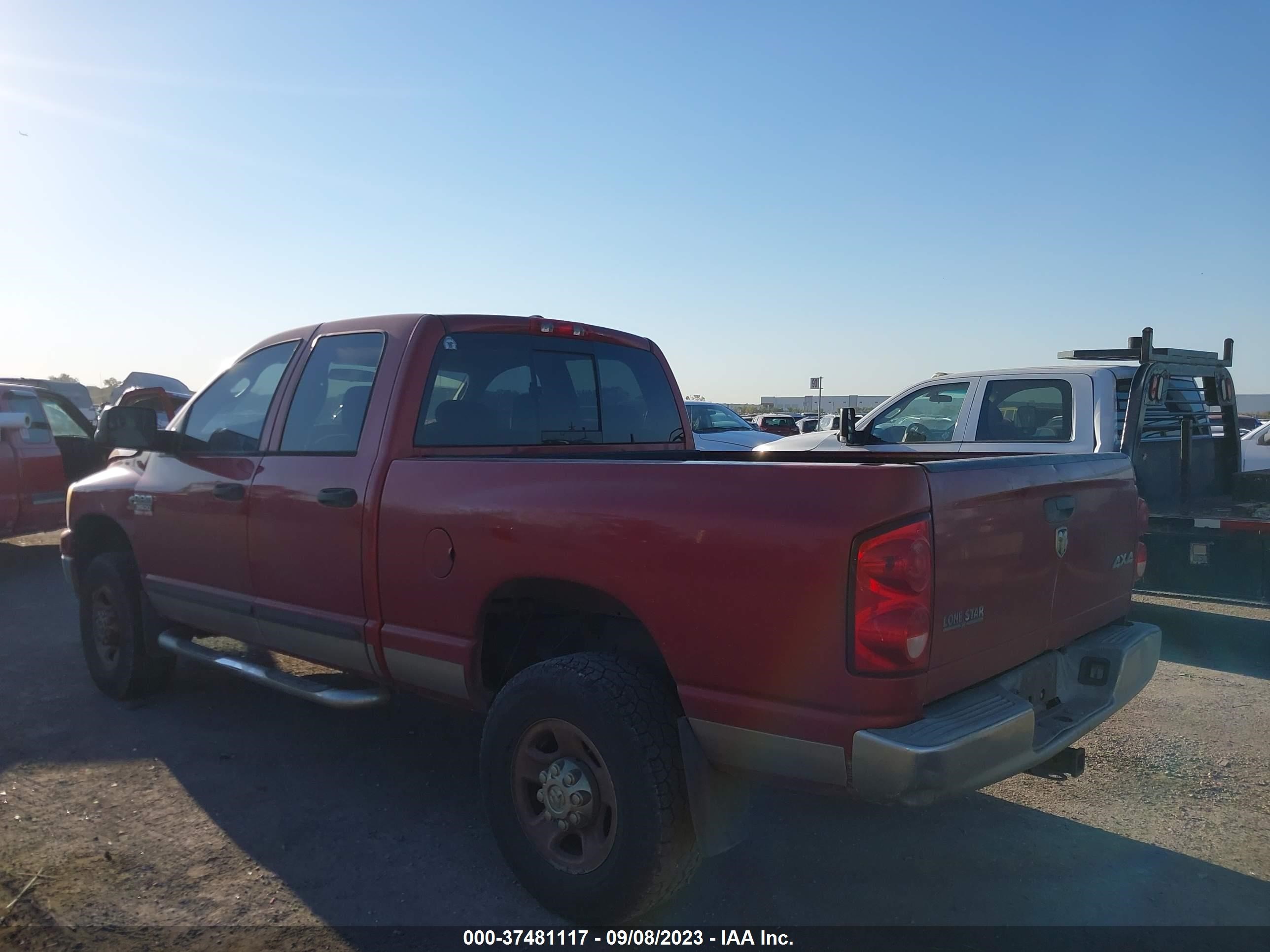 Photo 2 VIN: 3D7MX38A77G789514 - DODGE RAM 