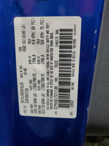 Photo 9 VIN: 3D7MX38C17G717189 - DODGE RAM 3500 S 