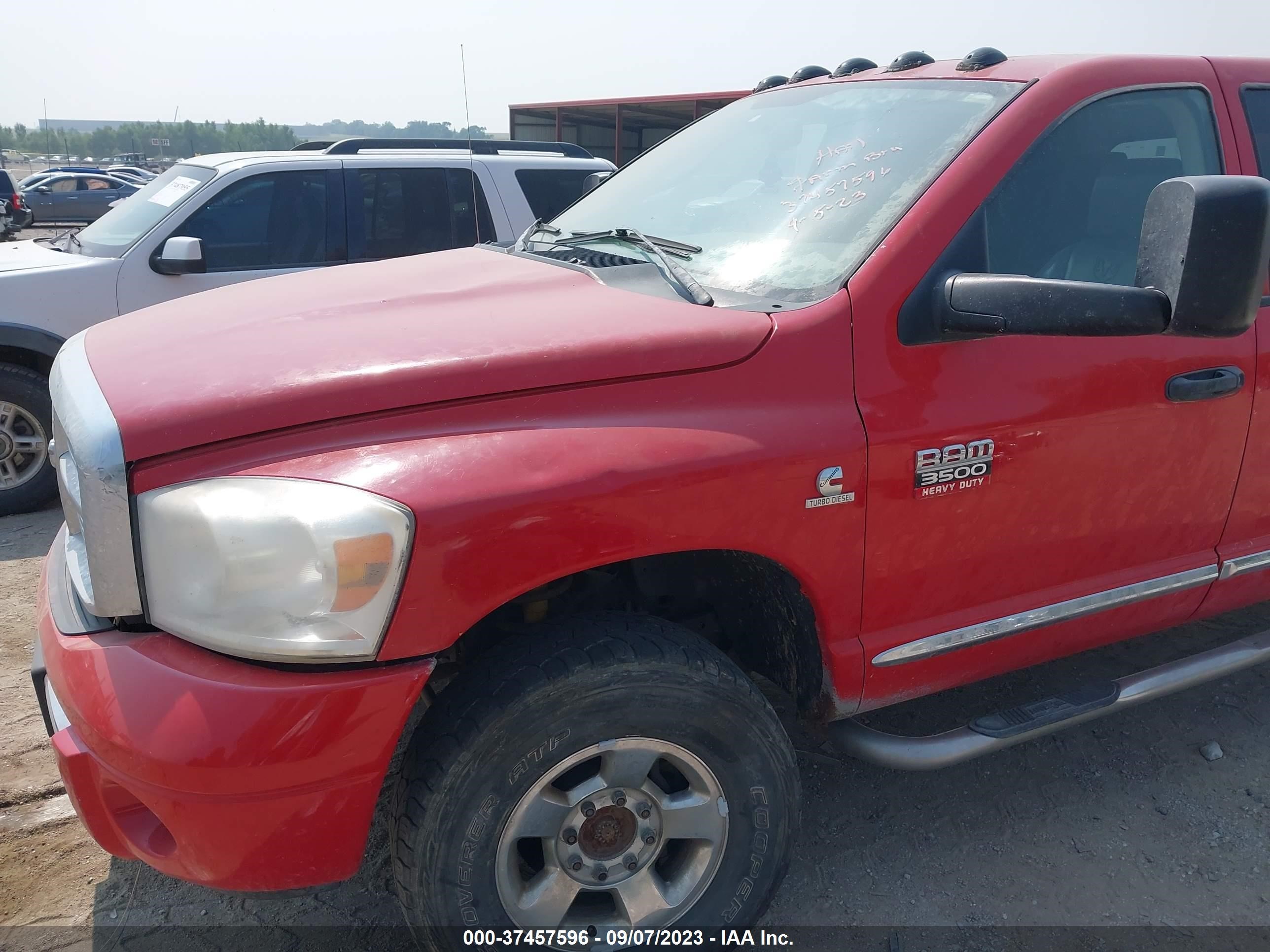 Photo 1 VIN: 3D7MX39CX7G701880 - DODGE RAM 