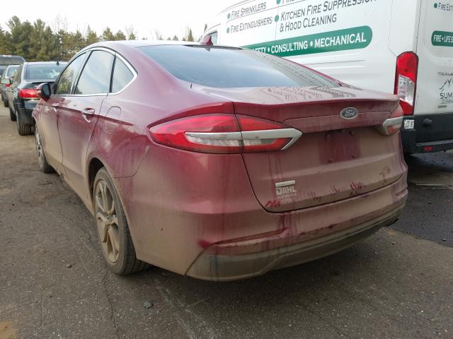 Photo 2 VIN: 3FA6P0CD2KR255939 - FORD FUSION SEL 