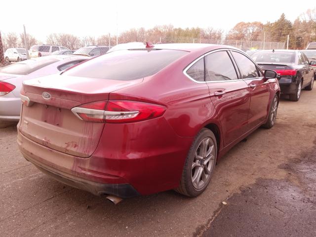 Photo 3 VIN: 3FA6P0CD2KR255939 - FORD FUSION SEL 