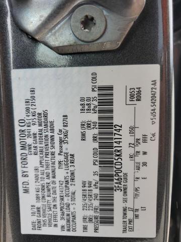 Photo 11 VIN: 3FA6P0CD5KR141742 - FORD FUSION SEL 