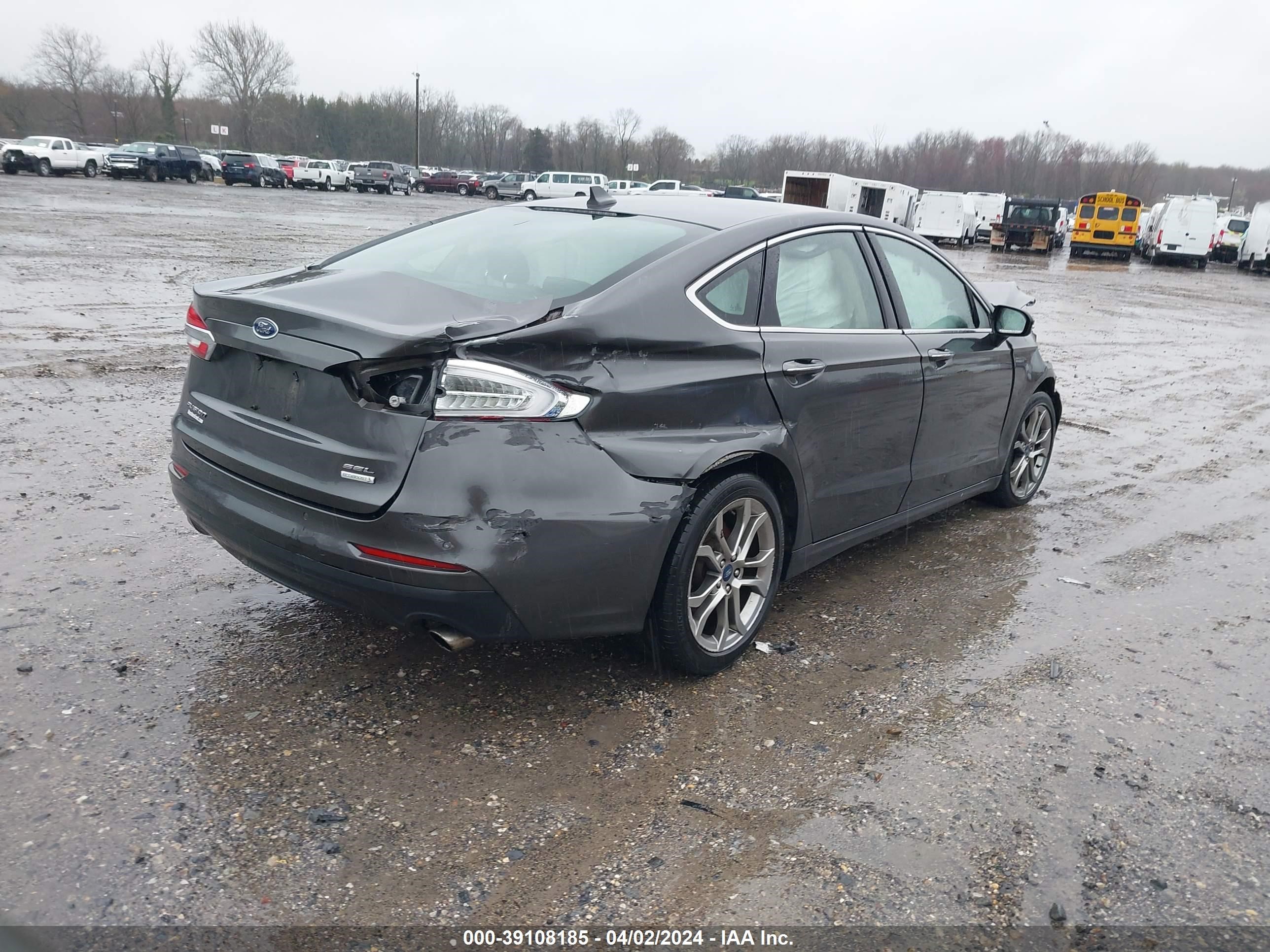 Photo 3 VIN: 3FA6P0CD5KR144799 - FORD FUSION 