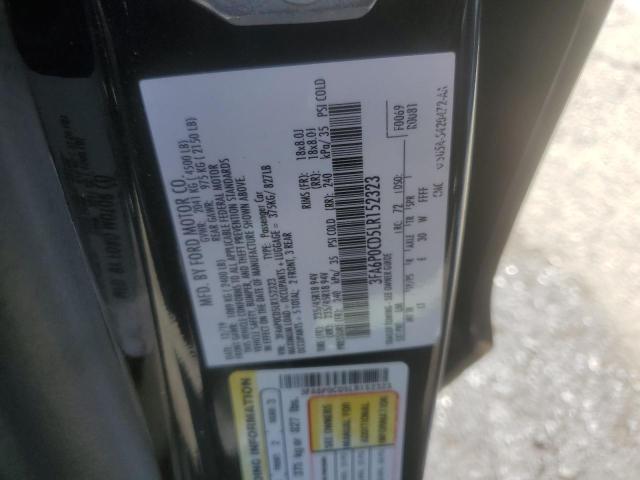 Photo 11 VIN: 3FA6P0CD5LR152323 - FORD FUSION SEL 