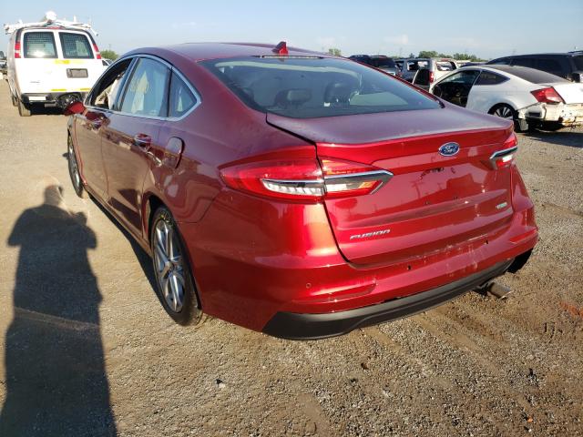 Photo 2 VIN: 3FA6P0CD8KR102532 - FORD FUSION SEL 