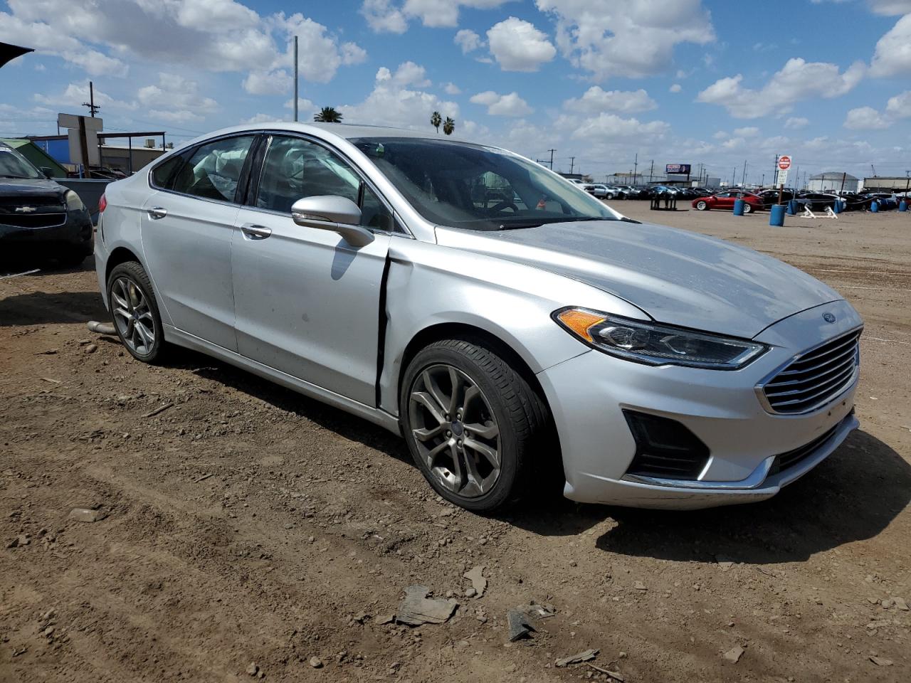 Photo 3 VIN: 3FA6P0CD8KR117905 - FORD FUSION 