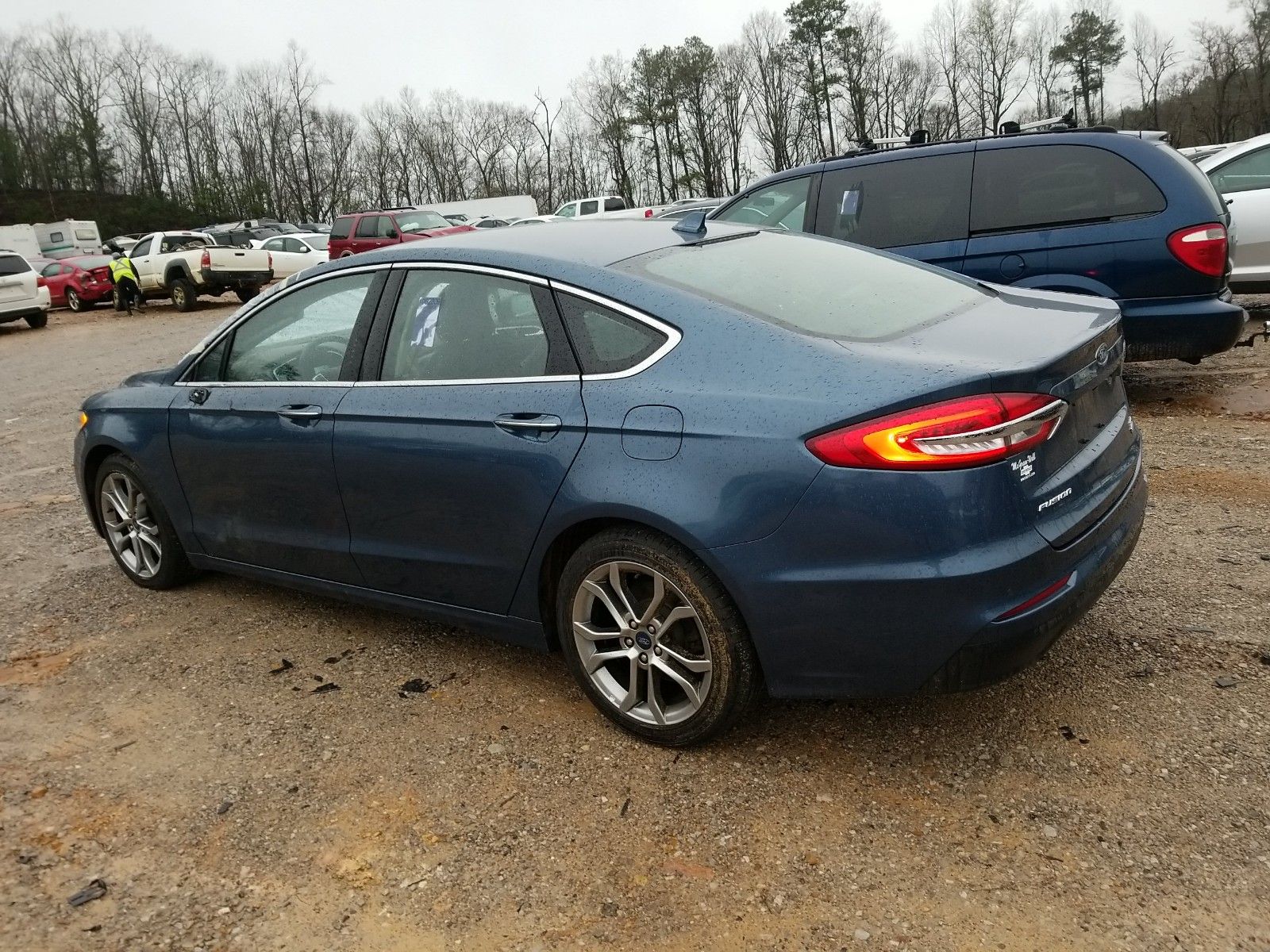 Photo 1 VIN: 3FA6P0CD8KR182804 - FORD FUSION FWD 4C 