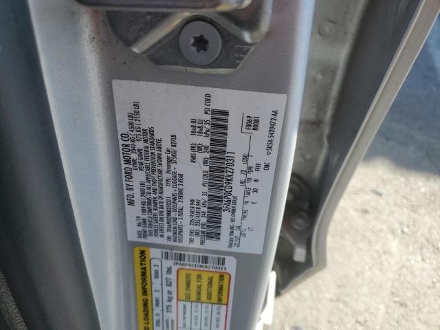 Photo 11 VIN: 3FA6P0CD9KR270311 - FORD FUSION SEL 