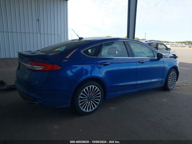 Photo 3 VIN: 3FA6P0D90JR155668 - FORD FUSION 