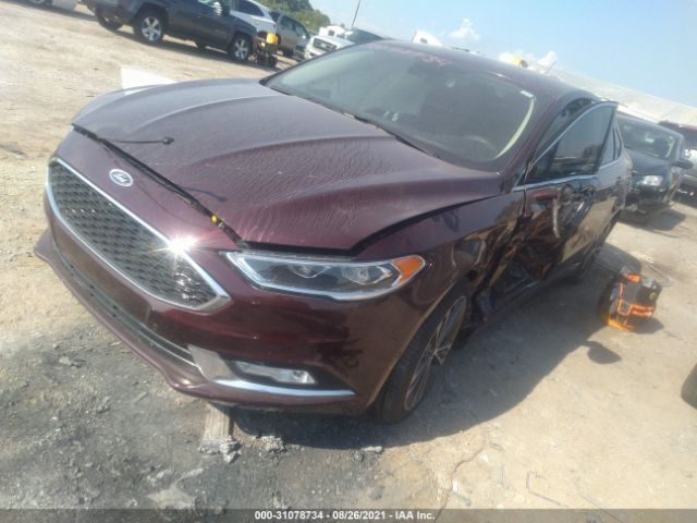 Photo 1 VIN: 3FA6P0D91HR328043 - FORD FUSION 