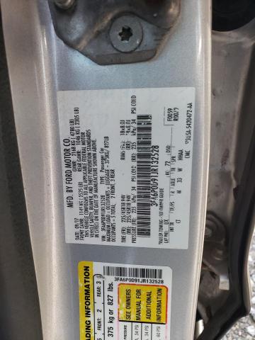 Photo 11 VIN: 3FA6P0D91JR132528 - FORD FUSION TIT 