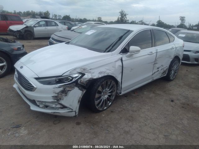 Photo 1 VIN: 3FA6P0D91JR187917 - FORD FUSION 