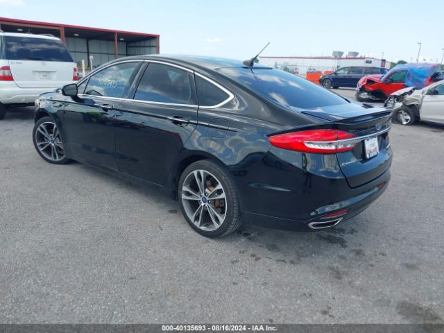 Photo 2 VIN: 3FA6P0D92HR106692 - FORD FUSION 