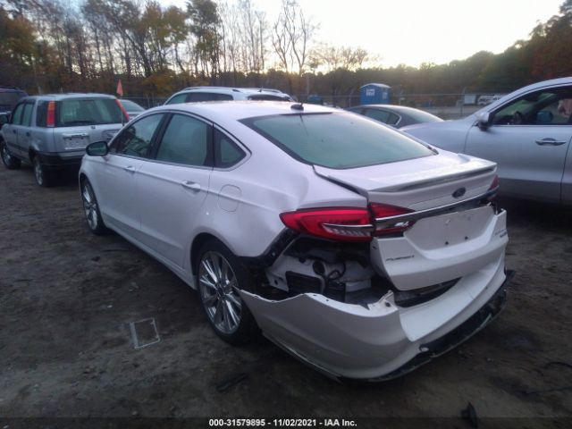 Photo 2 VIN: 3FA6P0D92HR366672 - FORD FUSION 