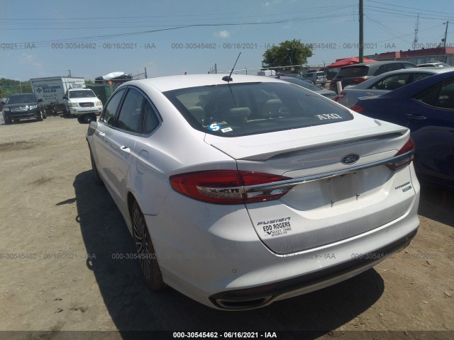 Photo 2 VIN: 3FA6P0D92JR143456 - FORD FUSION 