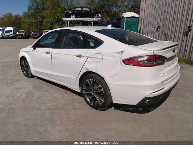 Photo 2 VIN: 3FA6P0D92KR184378 - FORD FUSION 