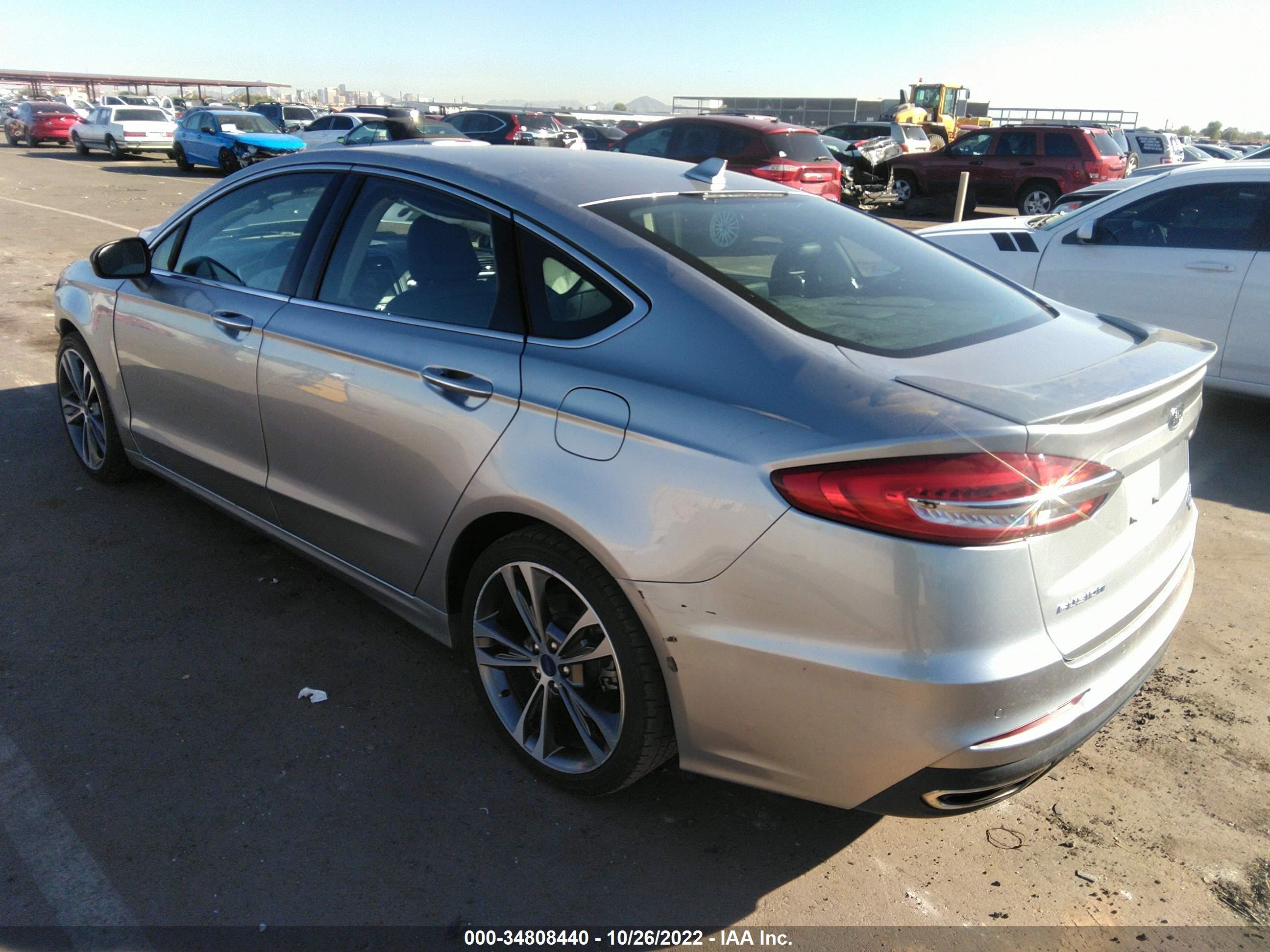 Photo 2 VIN: 3FA6P0D92LR136722 - FORD FUSION 