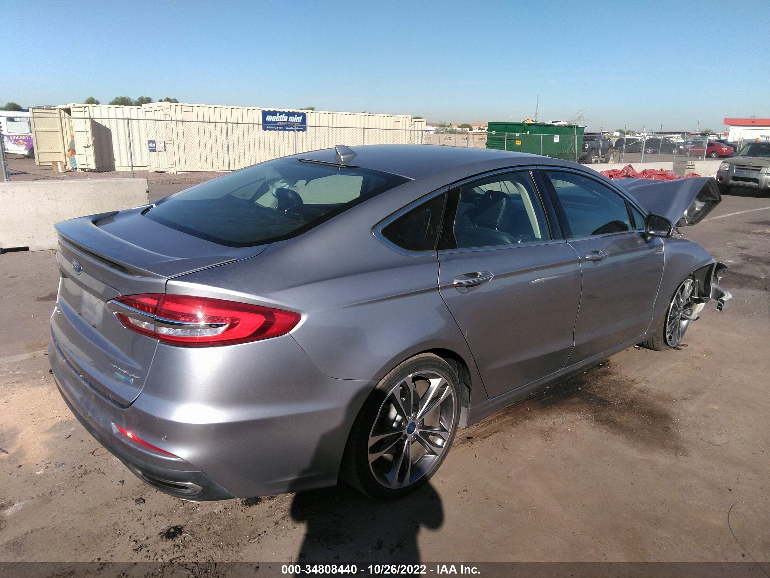 Photo 3 VIN: 3FA6P0D92LR136722 - FORD FUSION 