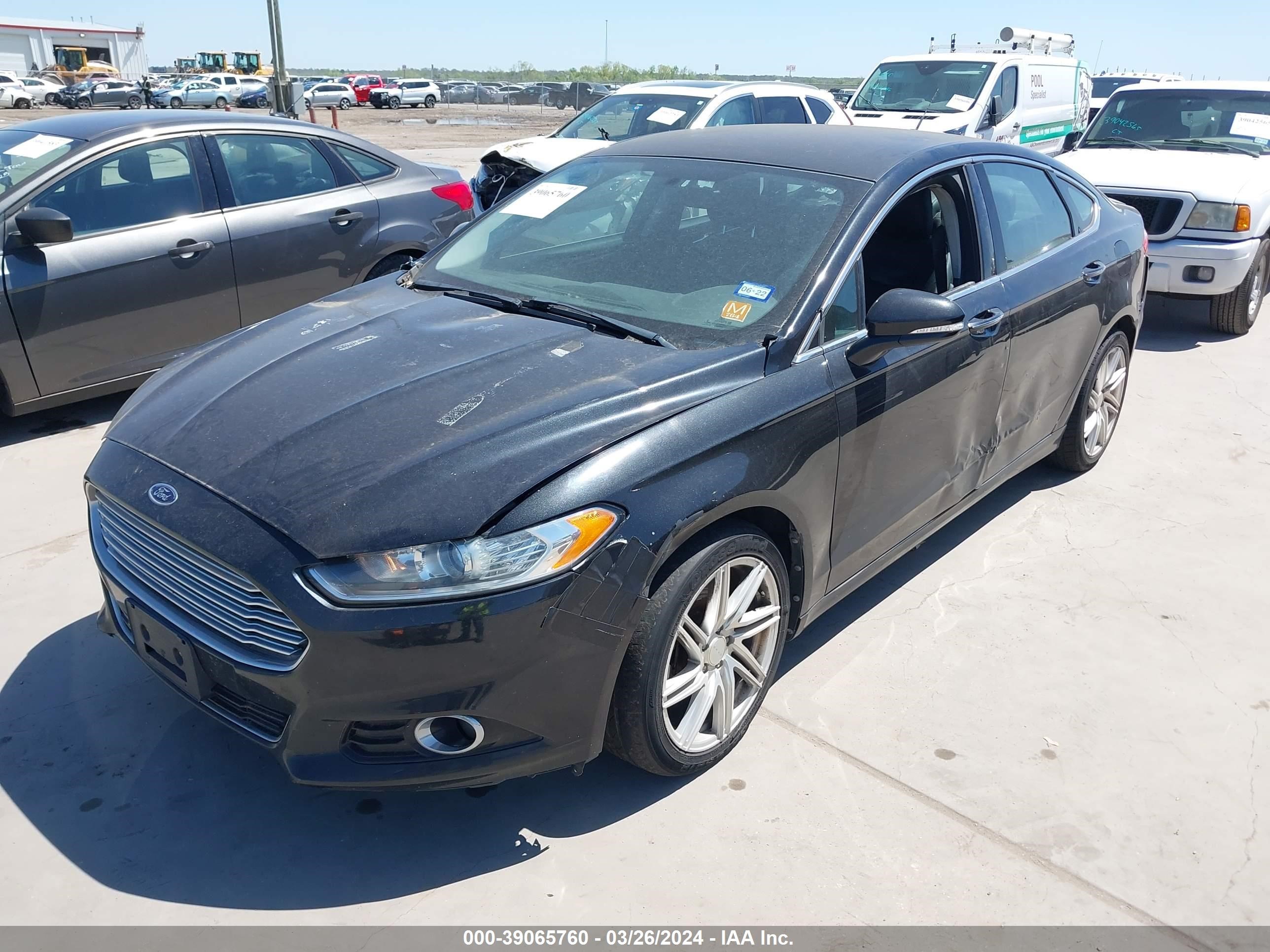 Photo 1 VIN: 3FA6P0D93DR103360 - FORD FUSION 