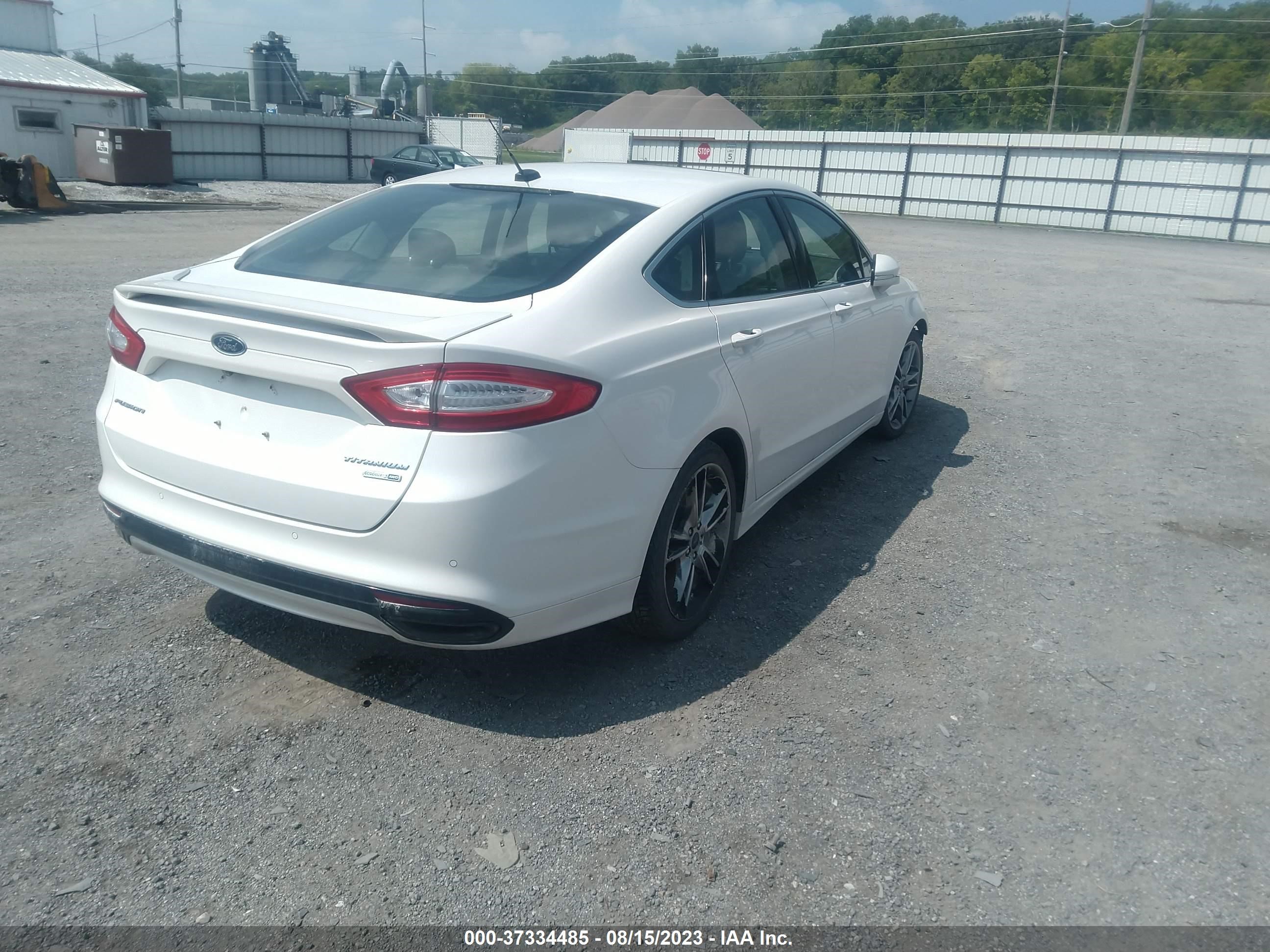 Photo 3 VIN: 3FA6P0D93DR289790 - FORD FUSION 