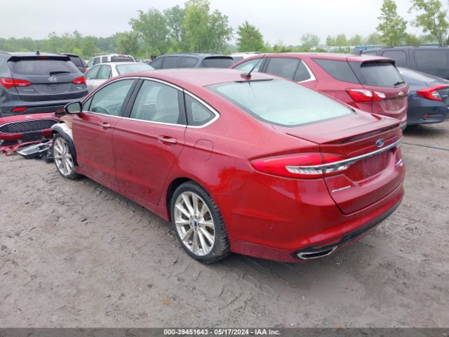 Photo 2 VIN: 3FA6P0D93HR139409 - FORD FUSION 