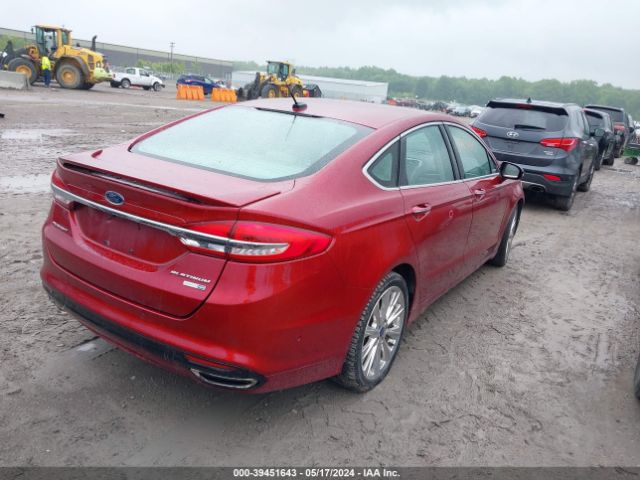 Photo 3 VIN: 3FA6P0D93HR139409 - FORD FUSION 