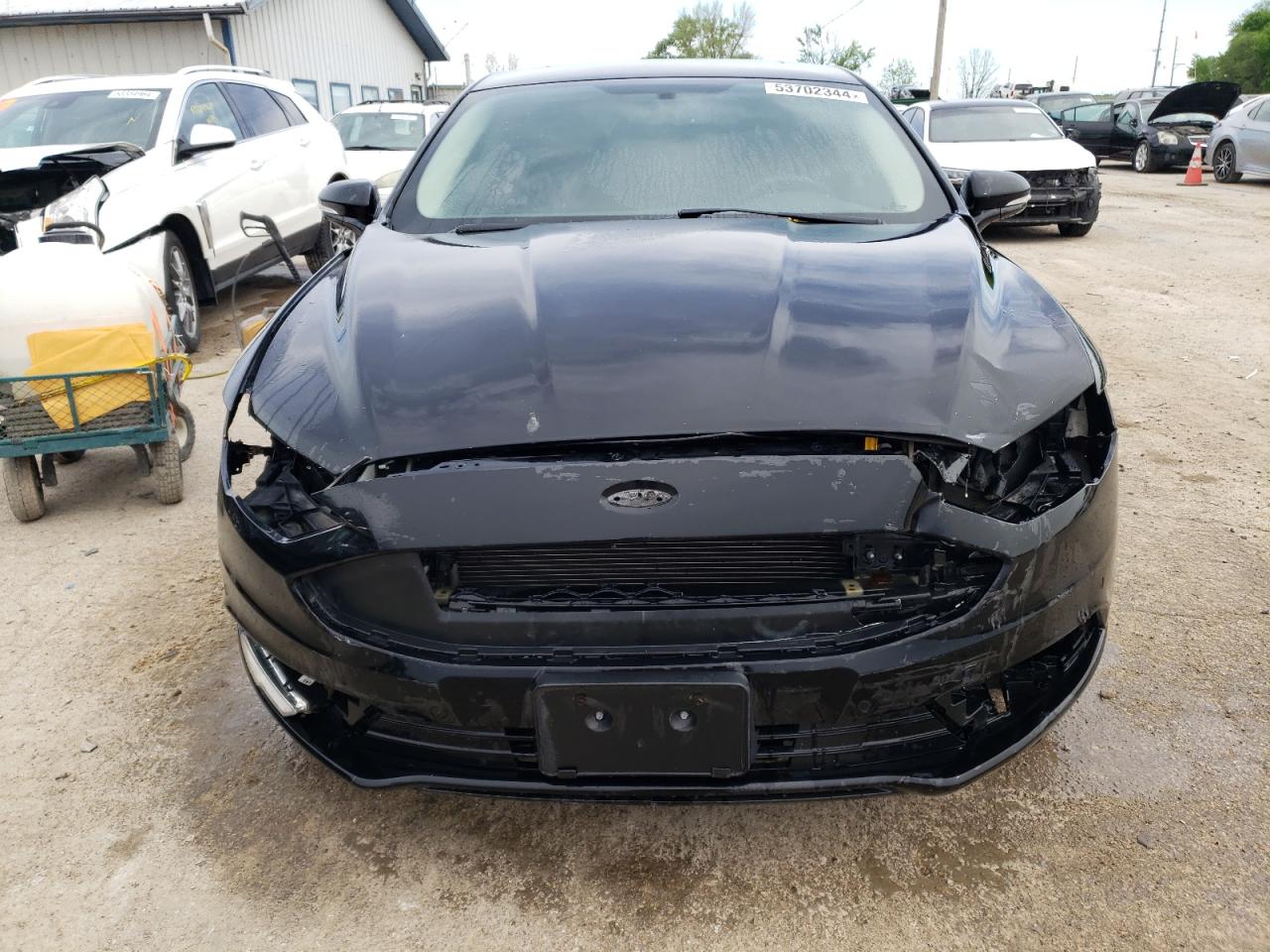 Photo 4 VIN: 3FA6P0D94HR155117 - FORD FUSION 