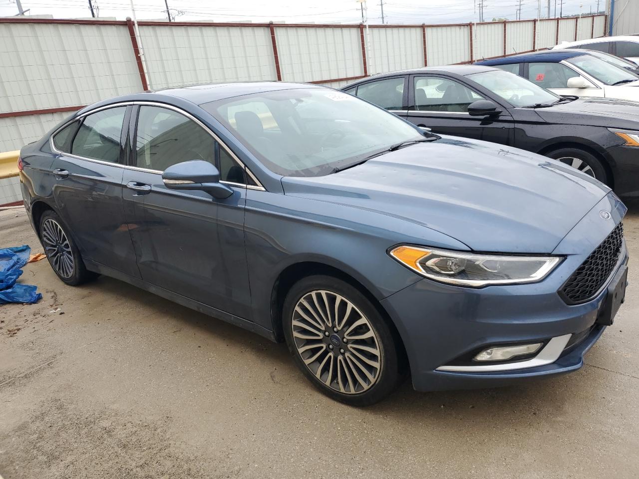 Photo 3 VIN: 3FA6P0D94JR132667 - FORD FUSION 