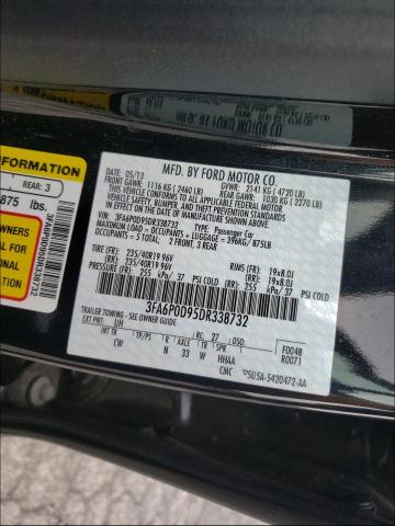 Photo 9 VIN: 3FA6P0D95DR338732 - FORD FUSION 